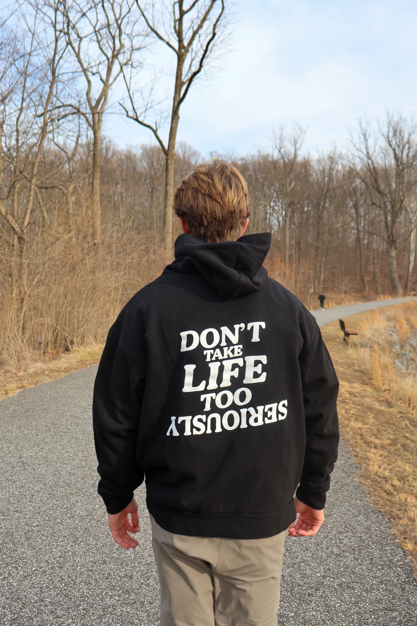 Live Easy Black Hoodie