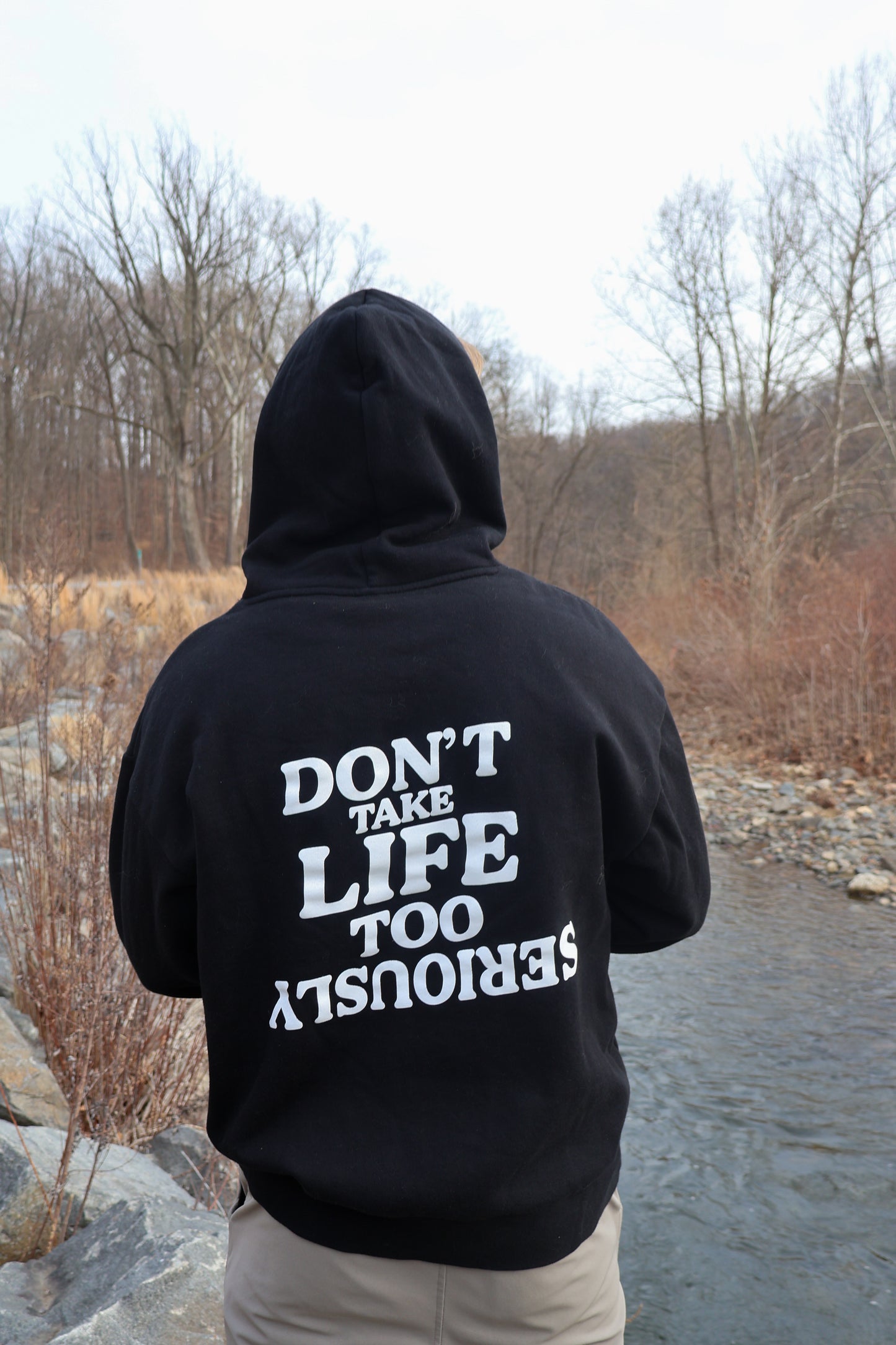 Live Easy Black Hoodie