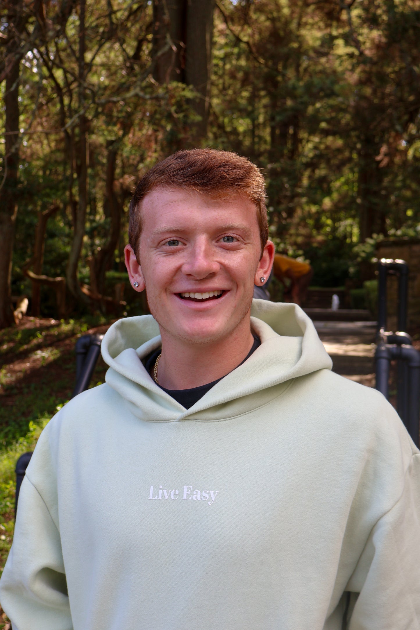 Live Easy Mint Hoodie