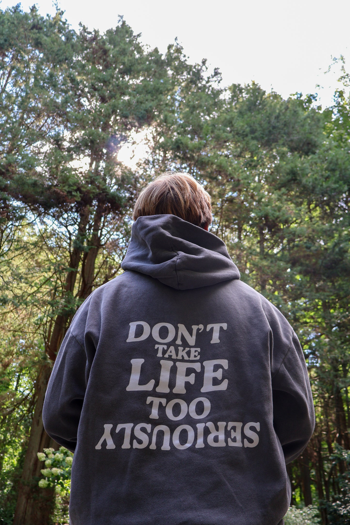 Live Easy Charcoal Hoodie