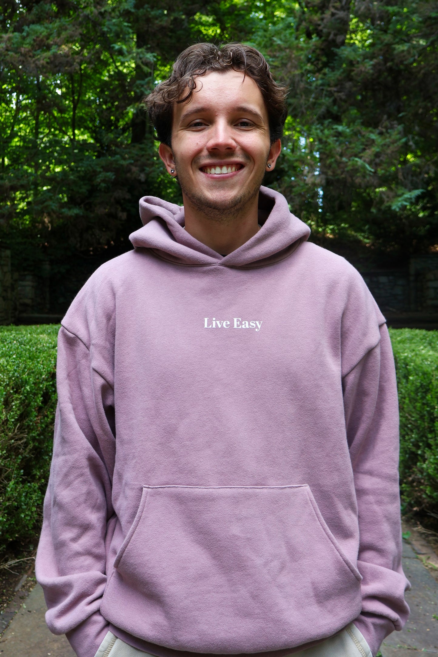 Live Easy Orchid Hoodie