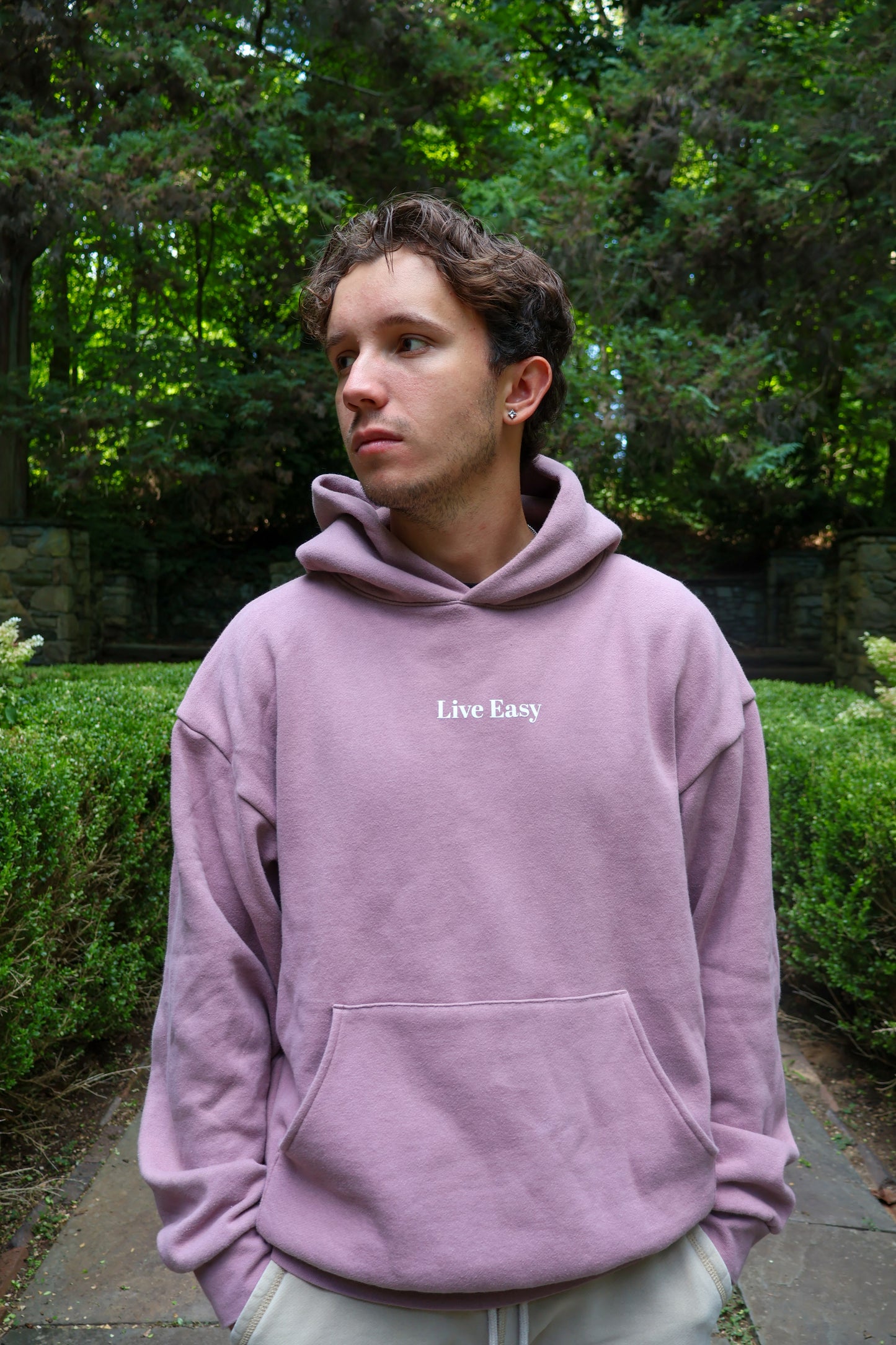 Live Easy Orchid Hoodie